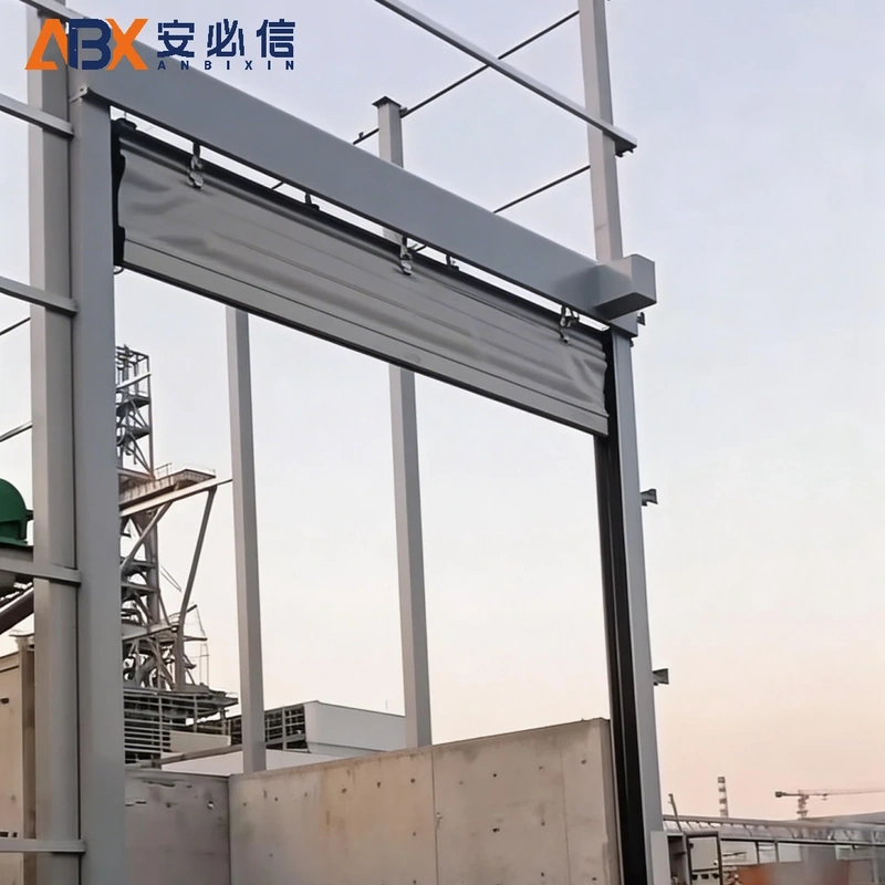 濮阳市软帘堆积门
